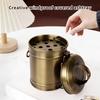 Windproof Vehicle Ashtray Portable Metal Bucket Style Stops Ashes Spread During Driving Simple Disassembly