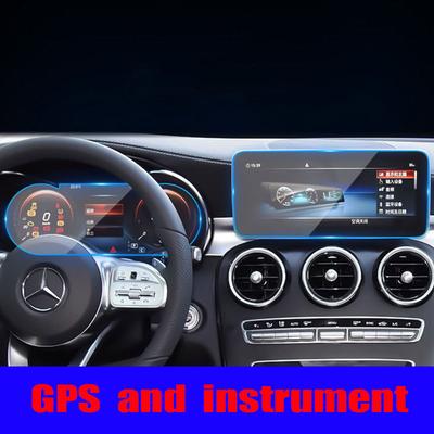 Tempered Glass Protective Film For Mercedes Benz GLC W253 Car GPS Navigation LCD Screen Interior Sticker Accessories