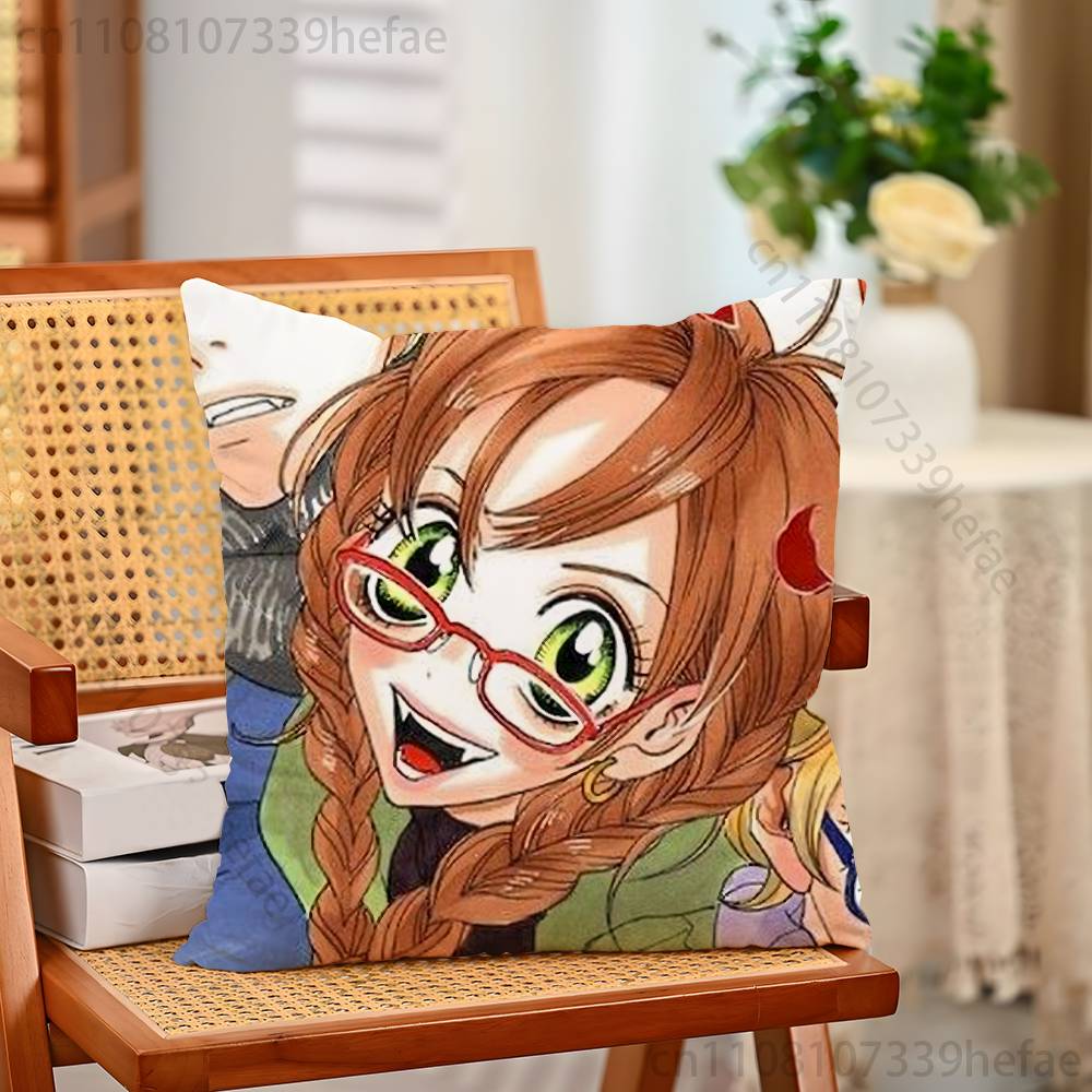 SSugar Sugar RRune Meme Coin Pillow Cases for Bedroom Living Room Sofa Home Decor Polyester Cushion Cover with Zipper
