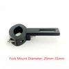 Adjustable Fork Clamp For 20-31Mm Fork Tubes Motorcycle Bike Headlight Brackets