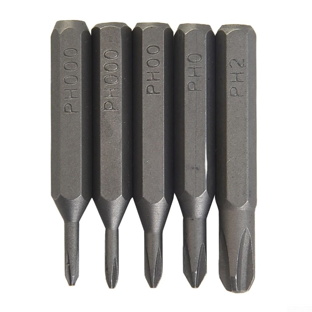 PH0000 PH000 PH00 PH0 PH1 PH2 Precision Instruments Cross Screwdriver Bits