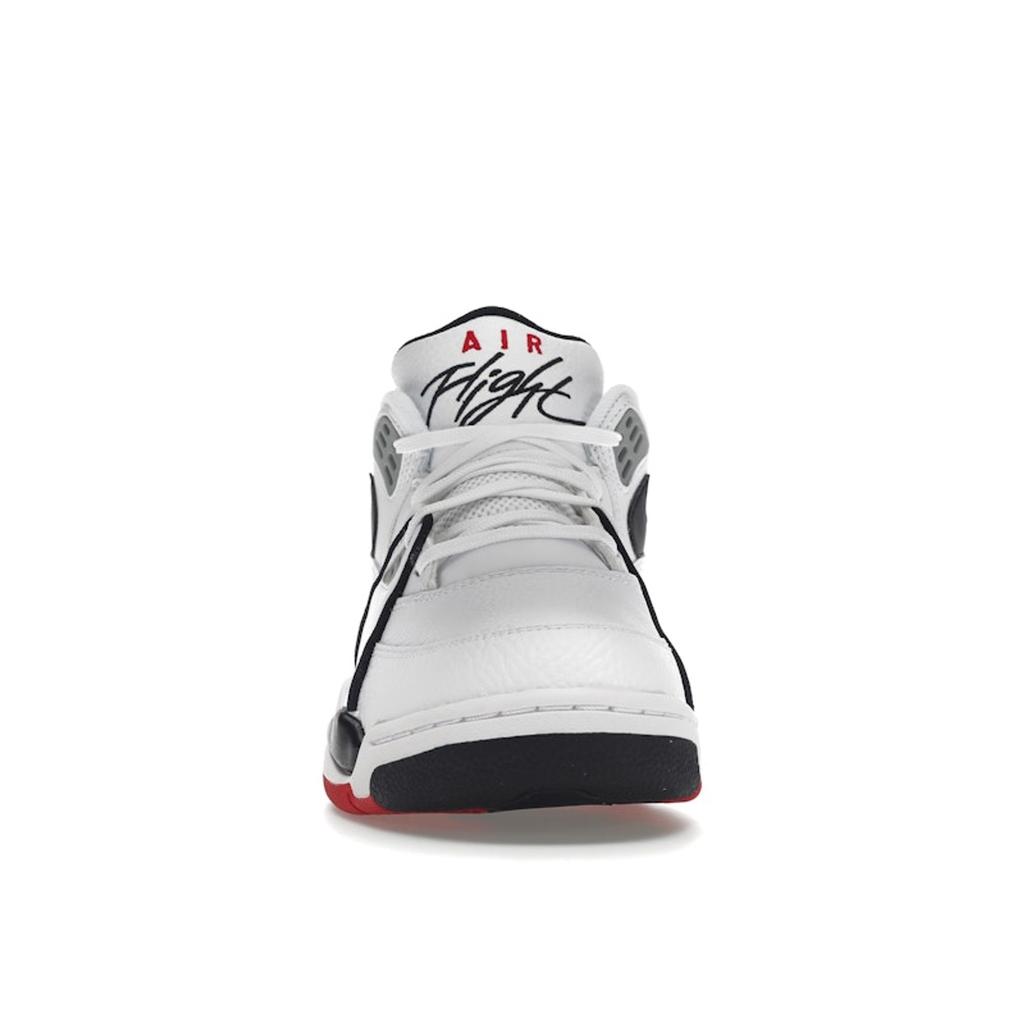 Nike Air Flight 89 Λευκά Μαύρα Unisex Αθλητικά Παπούτσια Ανοιχτό Γκρι DB5918-100