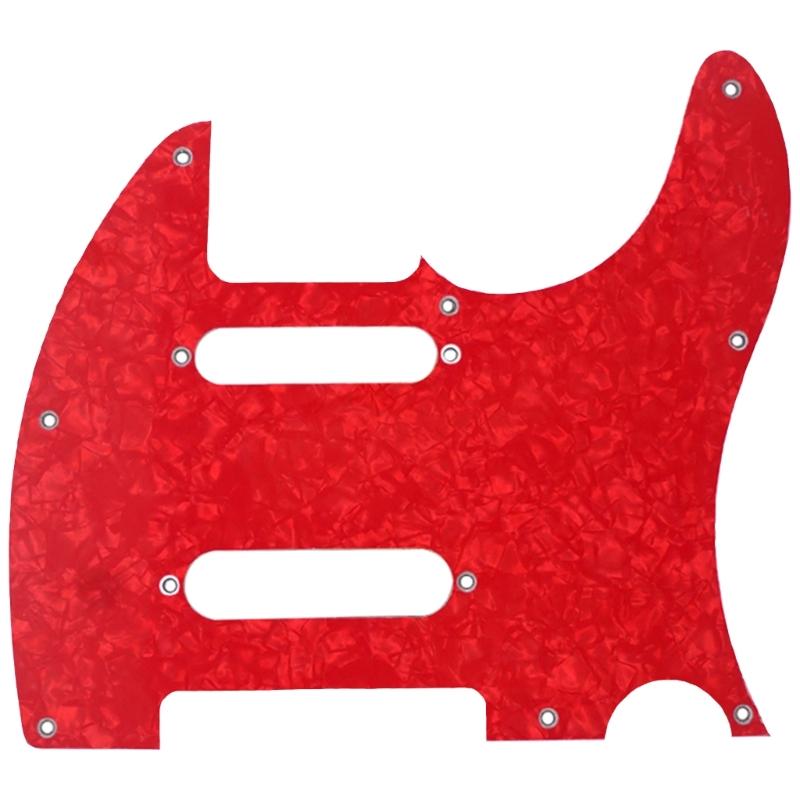 3Ply Scratchplate Musical Instrument Standard Mudguard Guitar Bass 6 Strings Model Guitar 8 Holes Guitar Bass Pickguard
