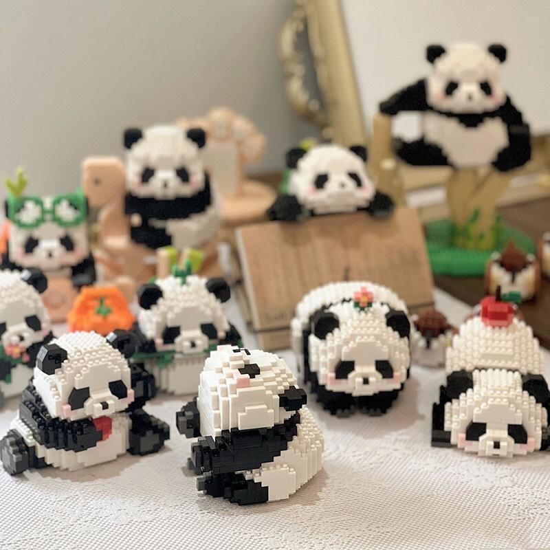 

Panda 3D Конструктор Микро Кирпич Мелкие Частицы Собранный Алмазный Строительный Блок для Детей Мальчиков 6-10 Лет Игры Детский Подарок