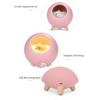 Lovely Cats House Night Lamp Children Bedroom Rechargeable Leds Sleeping Light Kids Birthday Gifts Portable Bedside Light