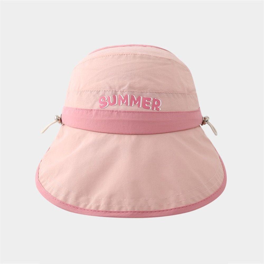 Quick-dry Kids Empty Top Cap Breathable Children Sunshade Hat Soft Baby Sun Hat Outdoor
