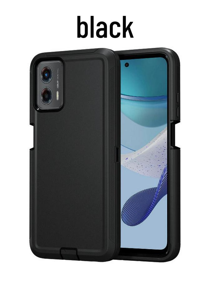 Moto G Power 5G 2024 Drop-Proof Protective Case, Three-in-One Design, Cross-Border Compatible.