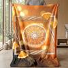Oceanic Voyage Collection Theme blanket Lightweight Warm Flannel Blanket Decorative Throw Blanket for Home Decoration