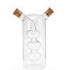 2-in-1 Double Layer Bottle Sauce Oil Vinegar Glass Bottle Condiment Seasoning Sealed Kitchen Storage Bottles Jars Kitchen Tools