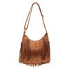 High-end Texture, Fashionable and Retro Fringed Women's Bag, A Niche Matte Hand-held Tote Bag