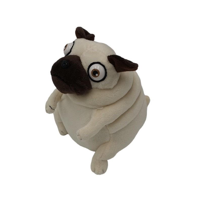 

Плюшевая игрушка-кукла Папарацци Пухлый Мопс 10-15cm