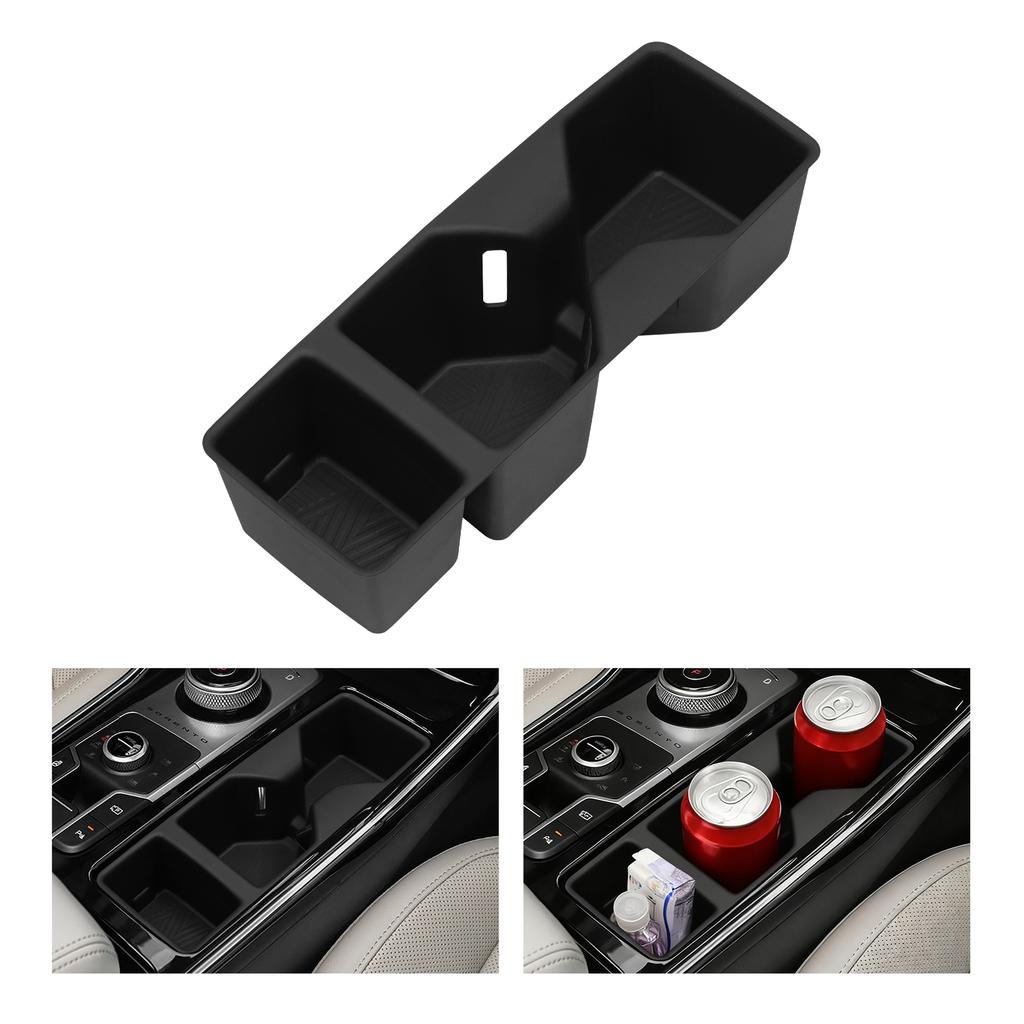 For Kia Sorento 2025-2025 2025 Water Cup Holder Insert Cup Box Shock-Absorbing TPE Organizer Tidying Interior Accessories