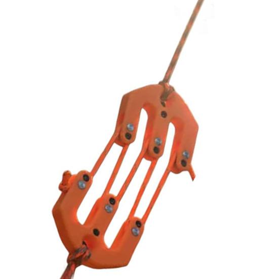 1 Paire Système de Poulie à Palan Ultra-léger Treuil pour Gibier de Chasse Garage de l'Arrière-Pays Chasse en Plein Air Corde de Levage Lourd Treuil