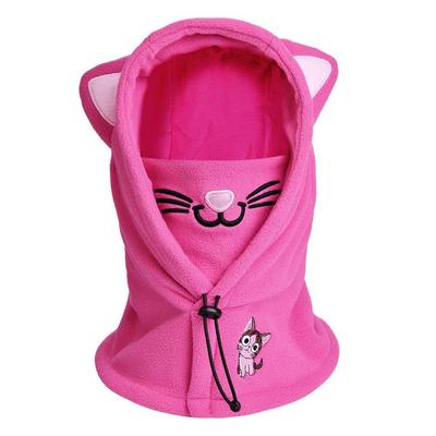Children's Winter Warm Riding Mask Balaclava Cap Pullover Cap Fleece Snow Cap