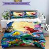 Ariel Under‑sea Party Print 3Pcs Bedding Set,Duvet Cover with 2 Bedro,Pillowcase Home Birthday Gift