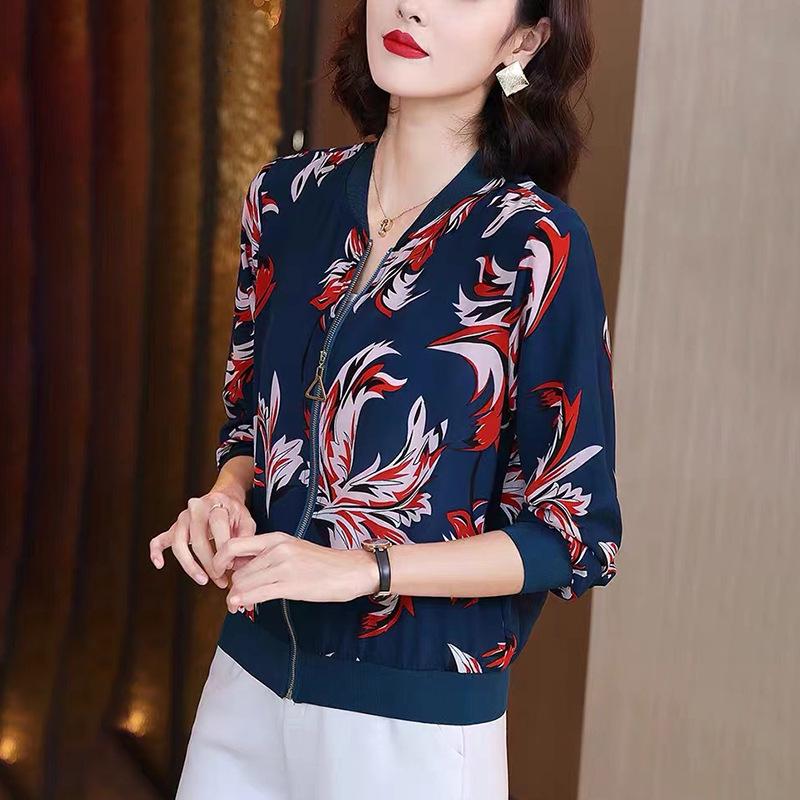 

Women s Summer Chiffon Sun Protection Shirt - Lightweight, Stylish, Breathable Short Jacket 4XL