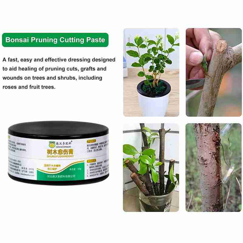 50g Bonsai Cut Paste Tree Wound Stay Hydrated Portable Compound Pruning I2K8