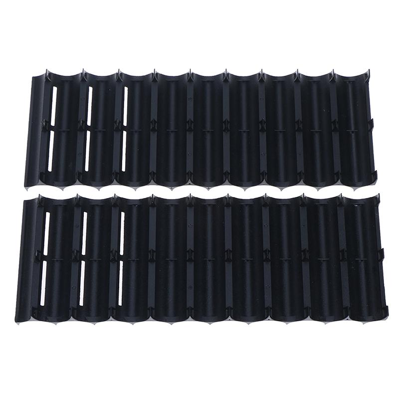 1Pcs 10X Cell Plastic 18650 Battery Spacer Holder Cylindrical Cell Bracket Stand
