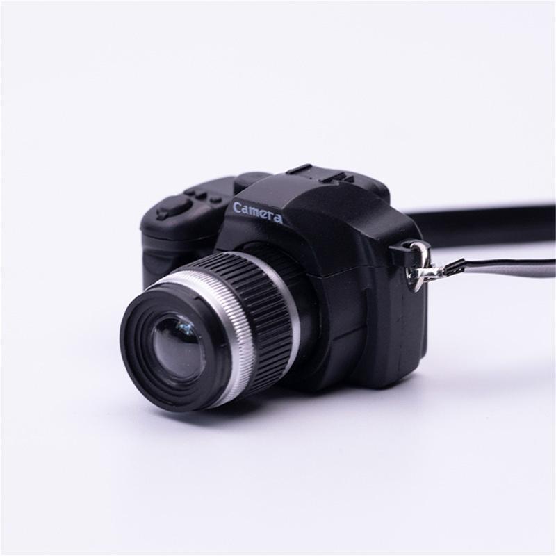 Mini Camera Keychain Car Key Chain Key Ring Led Flashlight Colorful Kaca Key