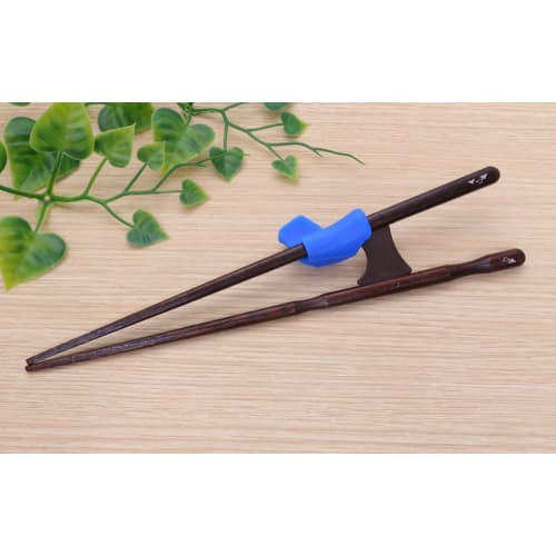 Ishida Corrective Chopsticks, Made In Japan, for Adults, Right-Handed, Approx. 23cm, Blue, Approx. 23 X 2.5 X 4.5cm, Helps You Hold Chopsticks Properl