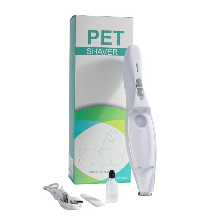 

Small Blade Dog Cats Paws Shaver Cordless Vacuum Rechargeable Clippers With Low Noise Motor And Ergonomic Grip белый