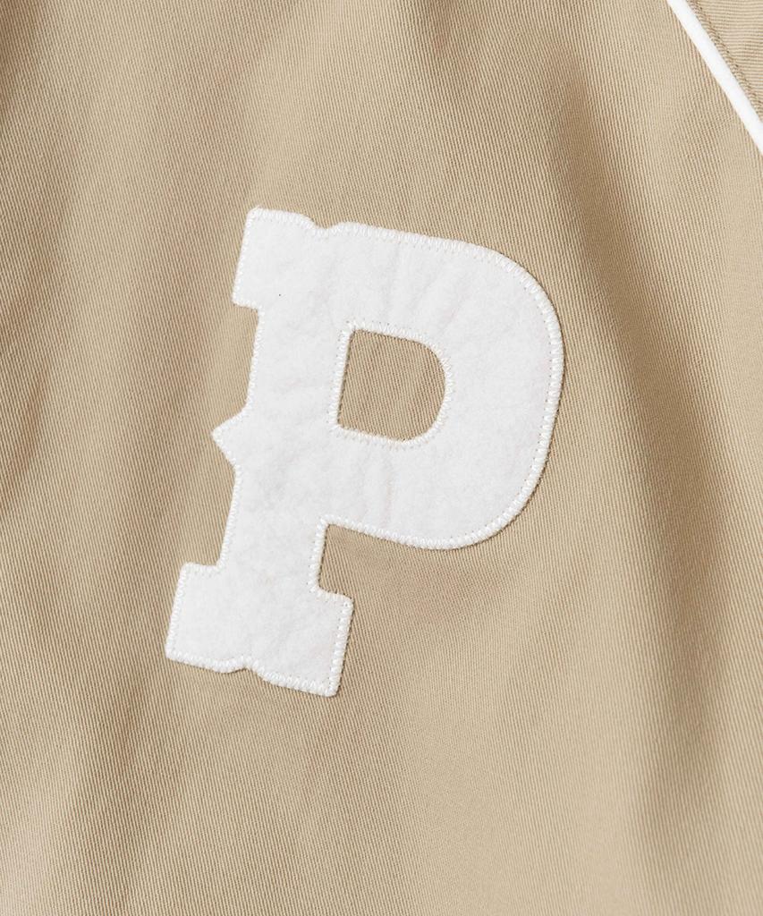 Cherry Punches Western Basketball Jacket (Beige)