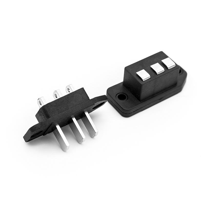 Insulated Lithium Battery Connector 3-5 Pin Male Female Adapter for Electric Scooter Safe Battery Maintenance