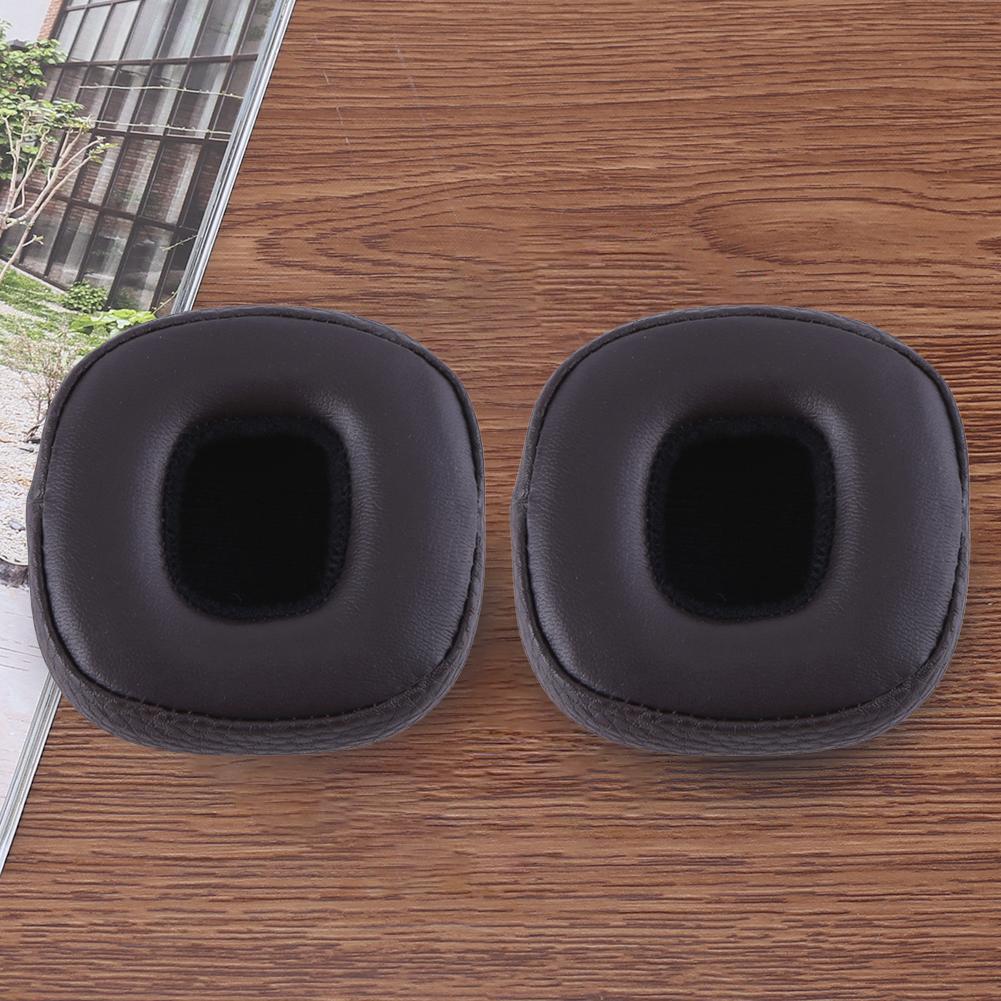 1 Paar Ersatz-Ohrpolster Kissen Proteinleder Headset-Ohrpolster Ohrschalen Abdeckung Reparaturteile für Marshall Major 4 / Major IV