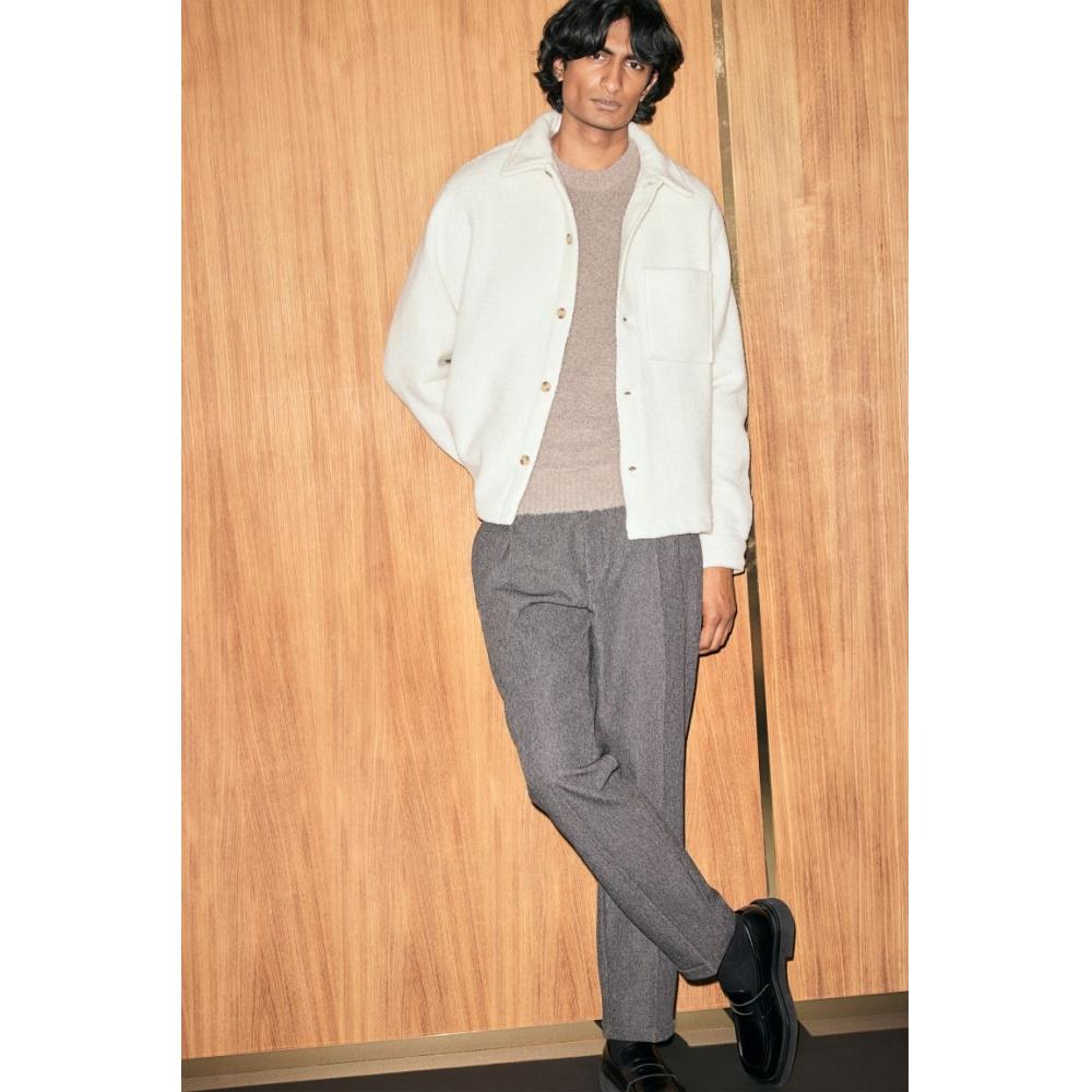 

HM Boucl oversHirt свободный крой белый S