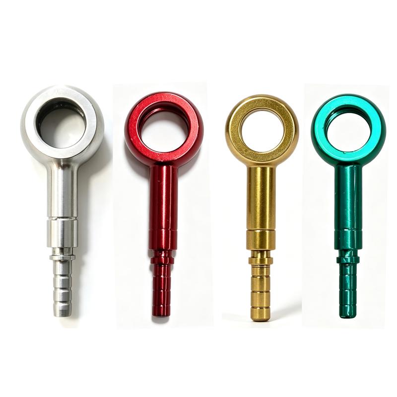 10PCS AN3 Motorcycle Motor Bike Hydraulic Brake Oil Hose Line Banjo Fitting m10x1 stainless Steel 10mm Silver/Blue/Red/Gold