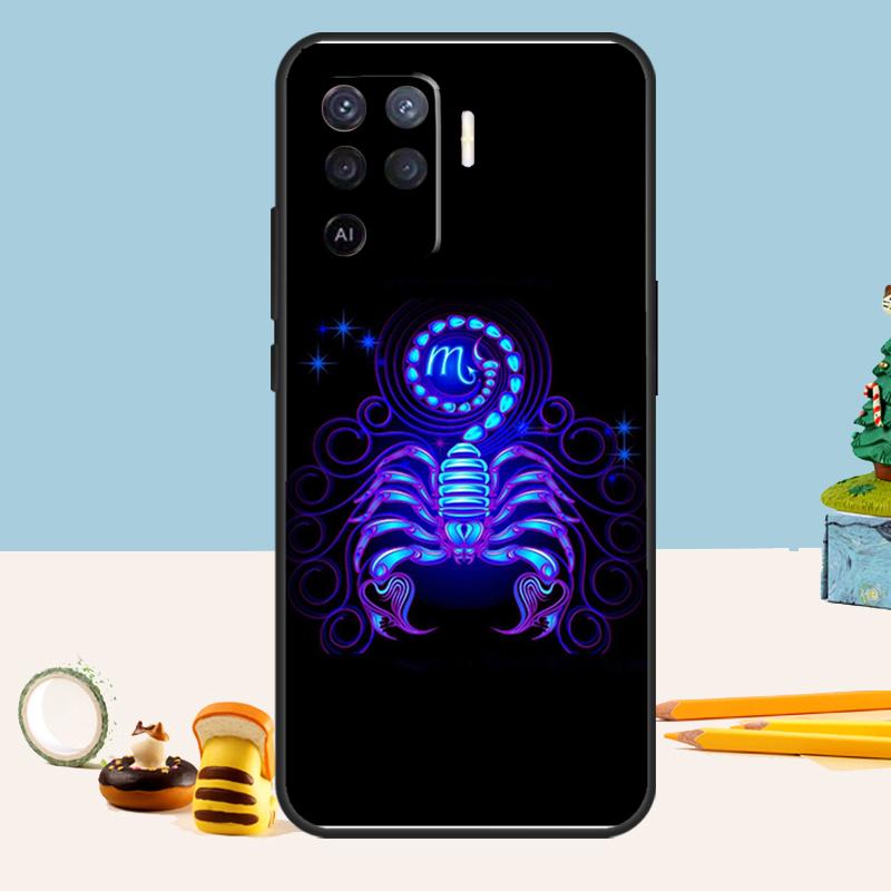 Scorpion For OPPO A98 A78 A58 A53 A54 A57 S A52 A72 A17 A77 A74 A94 A5 A9 A53 A15 A16 A76 A96 Case