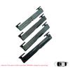 ESR576-1 4 Pieces Roof Luggage Rack Carrier Mounting Port Bag Rail Lid Cover 95 Mm*12 Mm for Mercedes C Class W205 S205 C205 2013-2023 2057504100