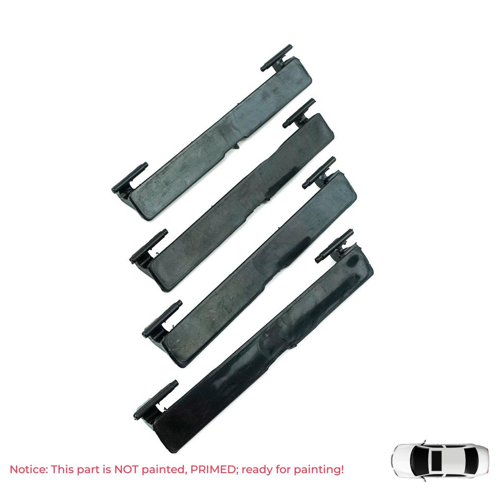 ESR576-1 4 Pieces Roof Luggage Rack Carrier Mounting Port Bag Rail Lid Cover 95 Mm*12 Mm for Mercedes C Class W205 S205 C205 2013-2023 2057504100