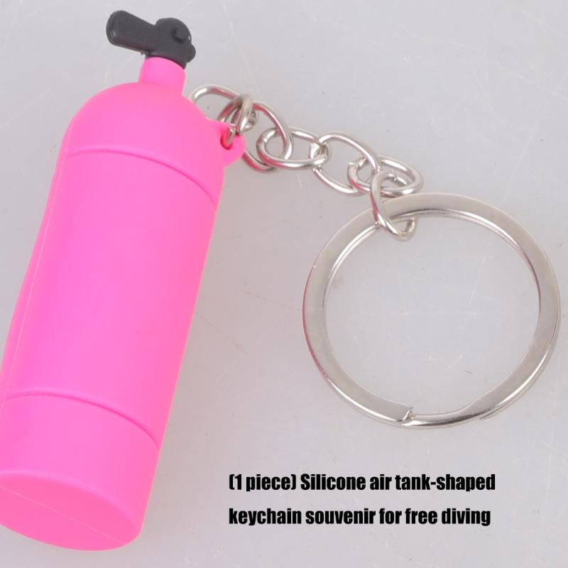Mini Porte-clés de Plongée Pour les Passionnés de Sports Nautiques silicones alliages Construction Pratique pour le Voyage Solution de Transport