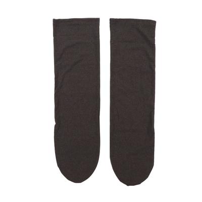 2pcs Sleeping Socks Soft Elastic Warming Breathable Thin Long Sleep Socks for Elderly Winter Grey