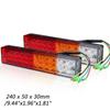 12V/24V LED Rückleuchten Auto LKW Strobe Anhänger Stop Hinten Rückwärts Blinker Lampe Licht