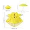 3Pcs/Set Raincoat Style Goose Statue Outfits Goose Statue Raincoat  For 23" Goose Statue