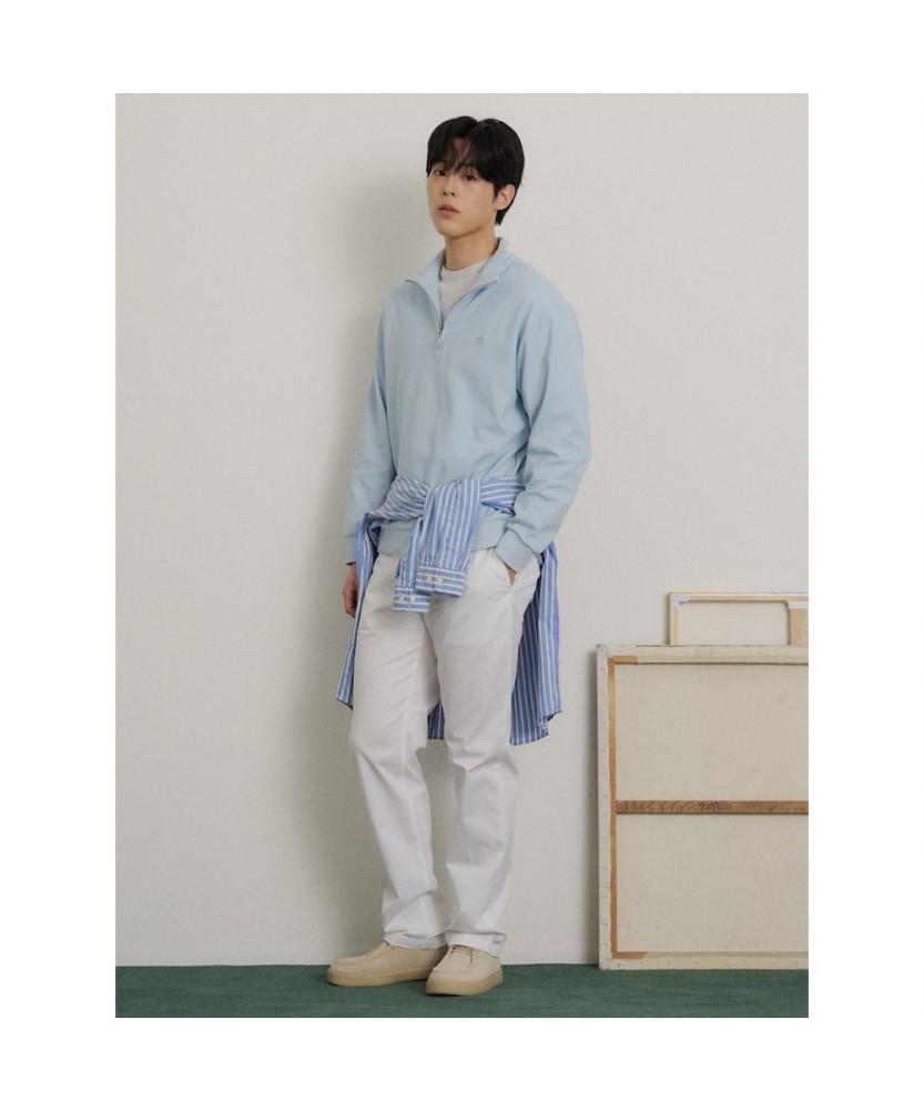 Binpolmen [Essential] Summer Standard Fit Chino Pants White