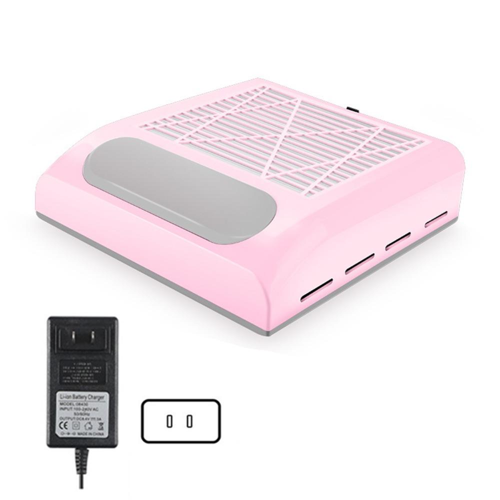 Removable Filter Screen Nail Dust Collector 80W Manicure Machine Tools UV Gel Polish Dust Fans DIY