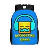 Zaino Geometries Dash per Uomo Donna Moda Scuola Superiore Giorno Lavoro Borse in Tela per Computer Portatile Durevole