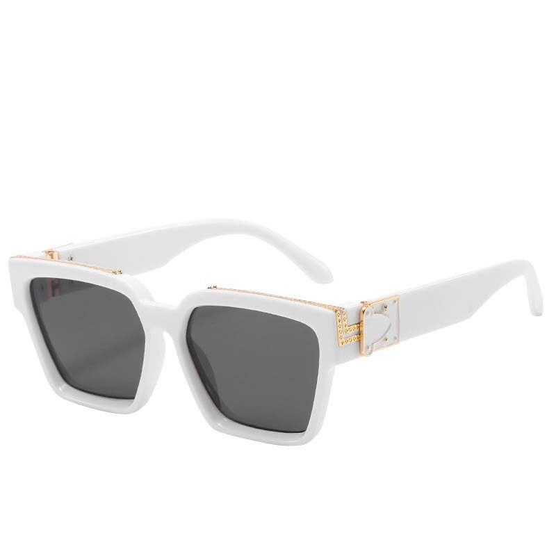 Mode Kleine Rechteck Sonnenbrille Männer Frauen Luxus Shades Retro Quadrat Schwarz Sonne Glasse Punk Brille nicht polarisiert