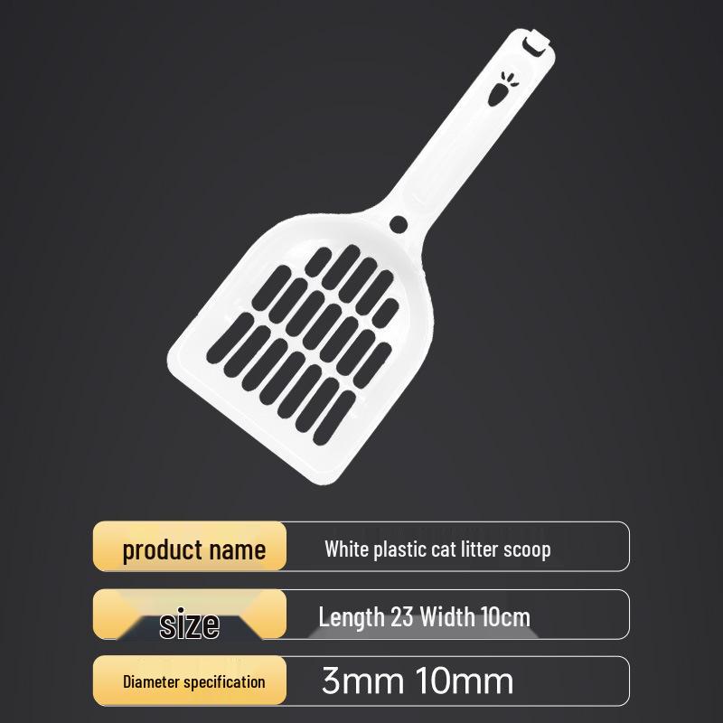 

Совок для кошачьего туалета из тофу: Металлическая лопатка для экскрементов с мелкими и крупными отверстиями No Specific Size