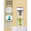 Wanxiang Double-Layer Glass Tea Infuser Mug