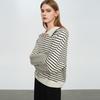 Women's Striped Pullover Sweatshirt