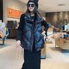 Women's Winter Outer-Wear Down Vest Loose Plus Size Stand Collar Down Waistcoat Gilet