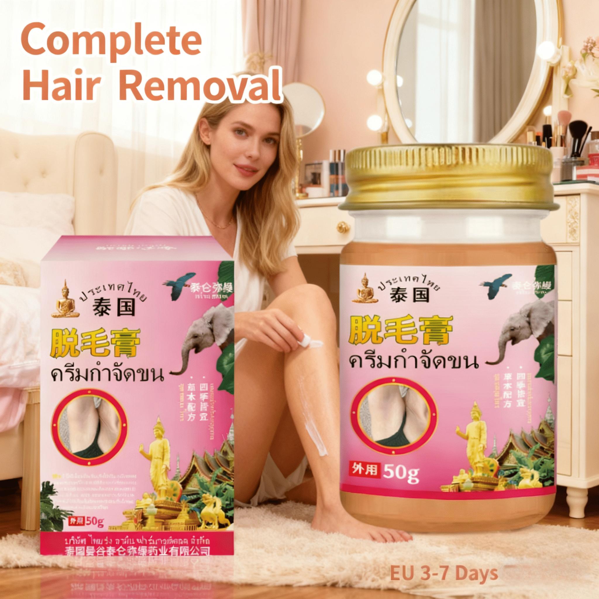Permanent Hair Removal Cream: Gentle, Men/women, All Body Areas