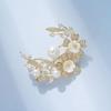Laurel Goddess Cherry Blossom Pearl Brooch: Elegant Lapel Pin Accessory