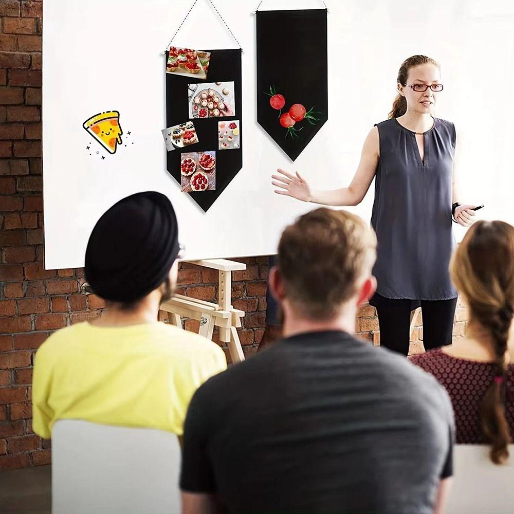 Multifunctional Badge Storage Wall Hanging Wall Canvas Banner Gift Collection Collection Board