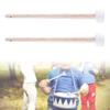 Drum Mallets Drum Sticks Cotton Linen Head Drum Cymbal Gong Mallet Hammer Sticks Mallets Rods Wood Handle Drum Hammer