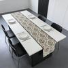 Cotton Linen Nordic Modern Home Decoration Durable Table Runner for Dining Table TV Cabinet Table Table Runner
